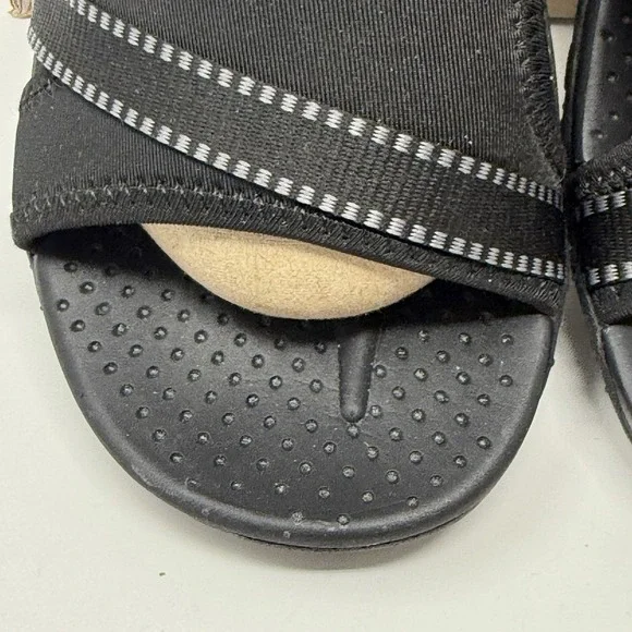 Skechers‎ Outdoor Lifestyle Women's Perfect Planning Slide Reggae Black Size 8 - Picture 3 of 9